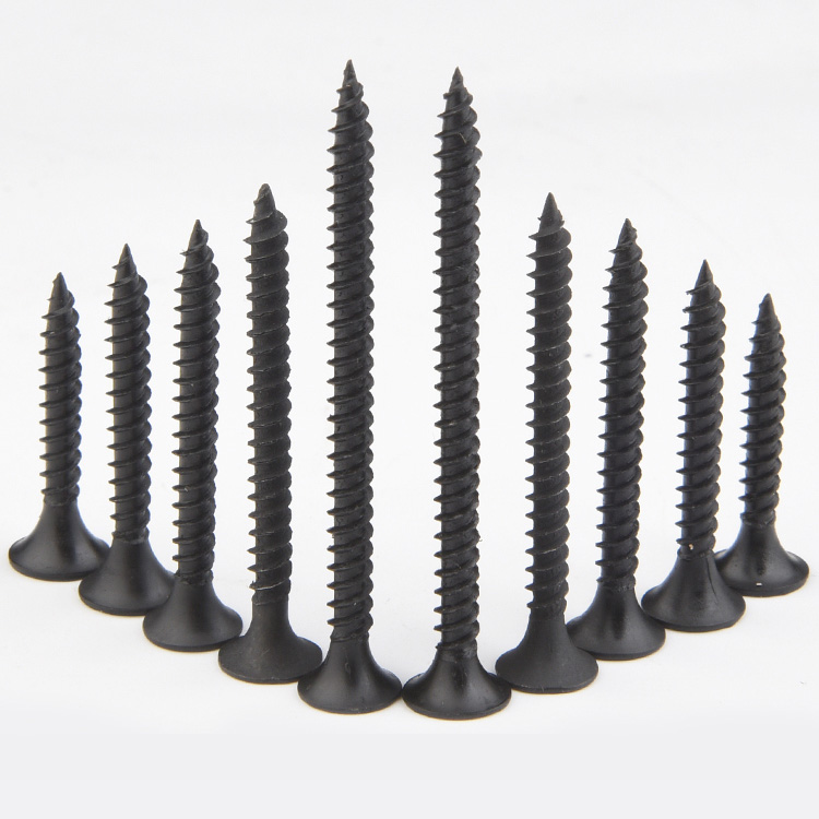 National Nail 3-1/2" Black Drywall Screws – 10 Lbs, #3 Grit, 280199