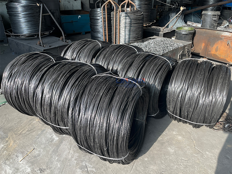 drawn low carbon steel wire coil for nail manufacturing