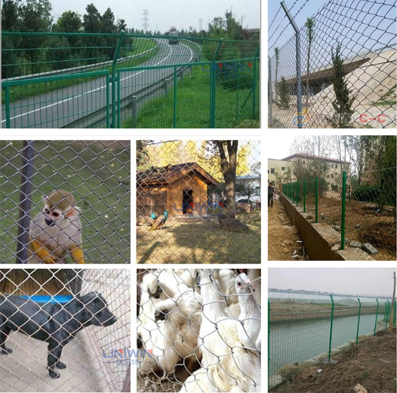 chain link fence applicatins