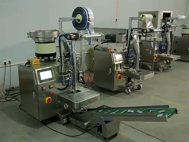 machine d'emballage pour le comptage des clous