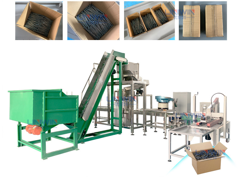 automatic nail weighing packing machine