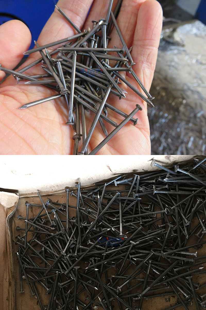 wire nails in carton