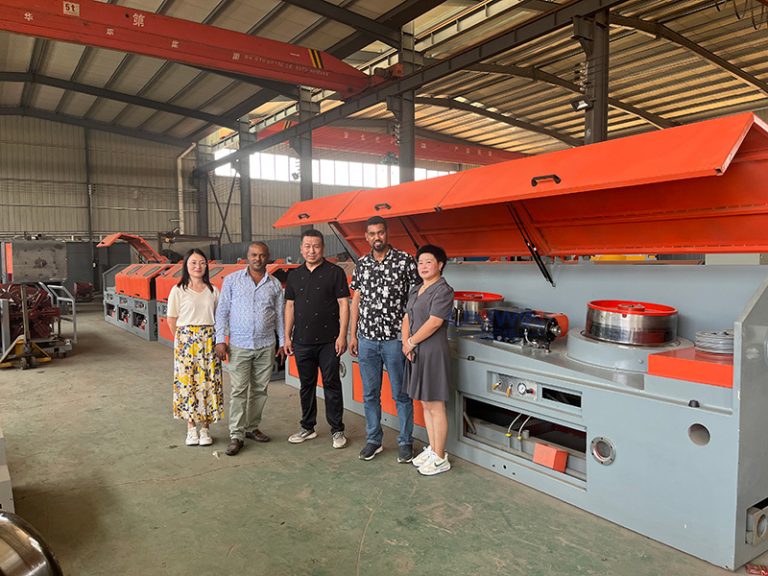 wire drawing machine customers from Ethiopia