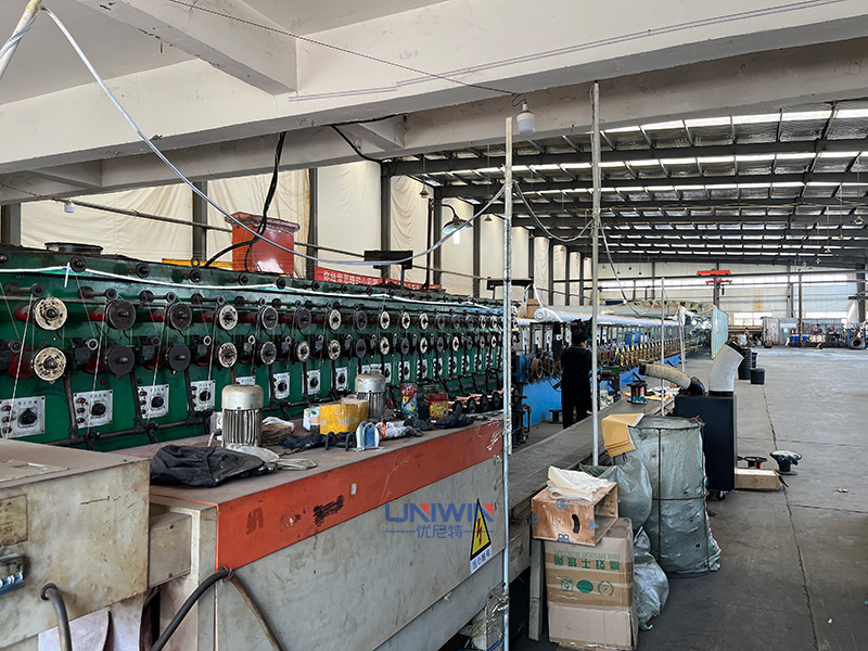 copper coated welding wire workshop