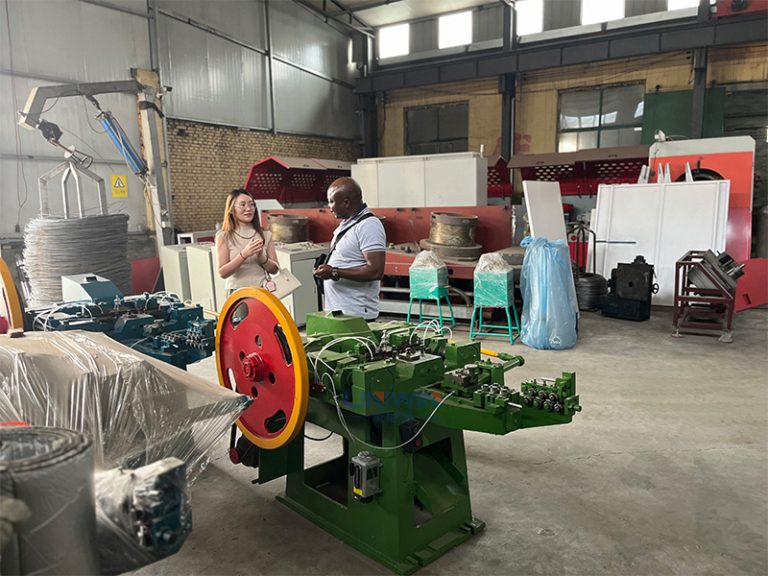1-6 inch nail machine manufacturing workshop visiting